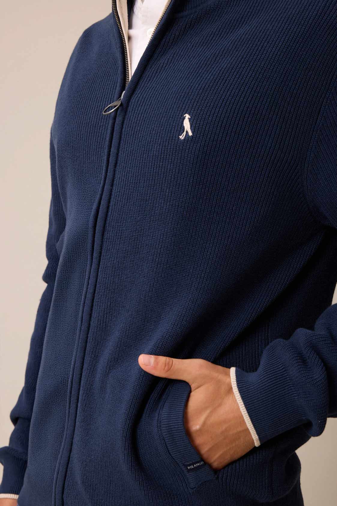 Cardigan Gong Polanco - Índigo