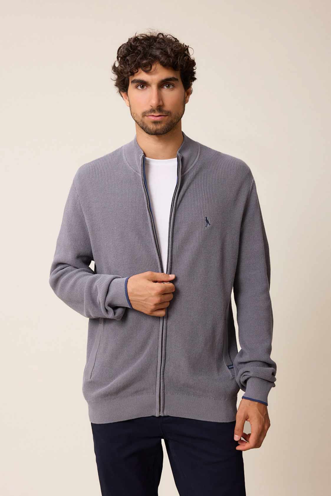 Cardigan Gong Polanco - Gris