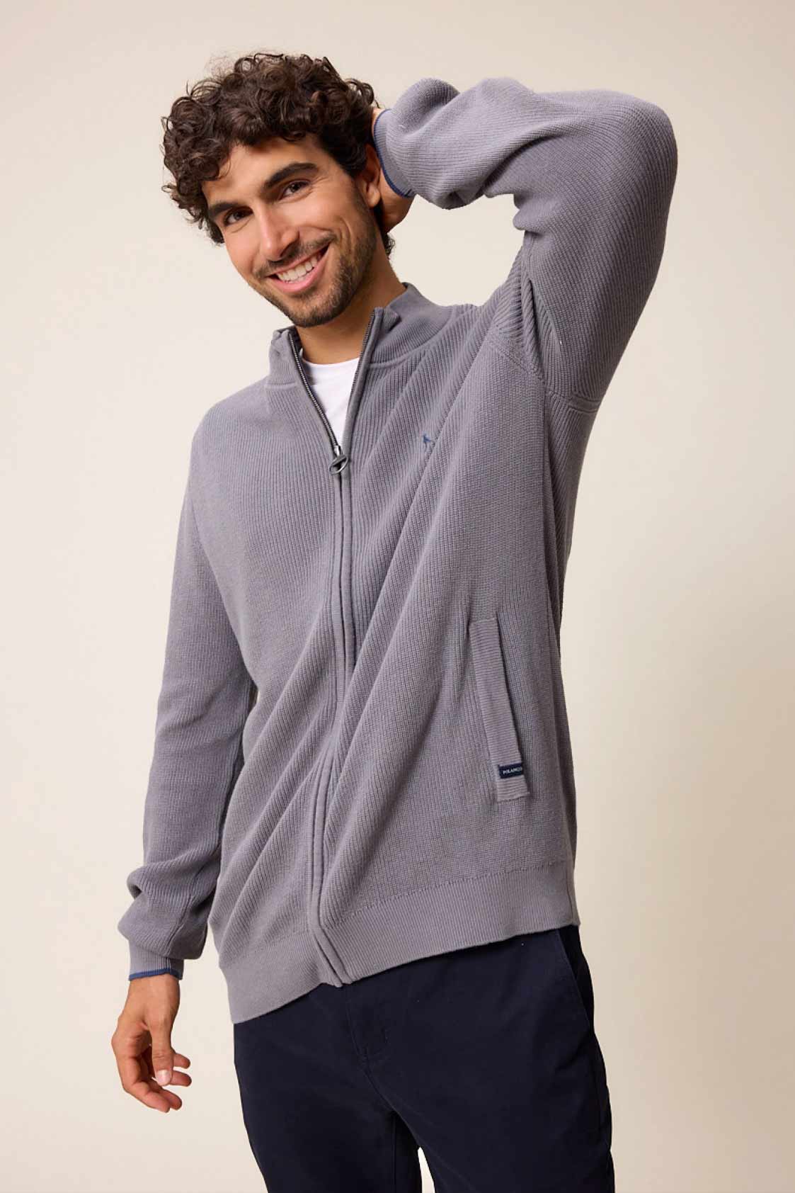 Cardigan Gong Polanco - Gris