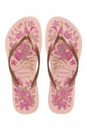 Havaianas Slim Organic Rosa/Dourado