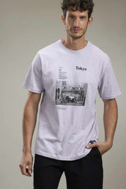 Remera Benson & Thomas Honshu Lila