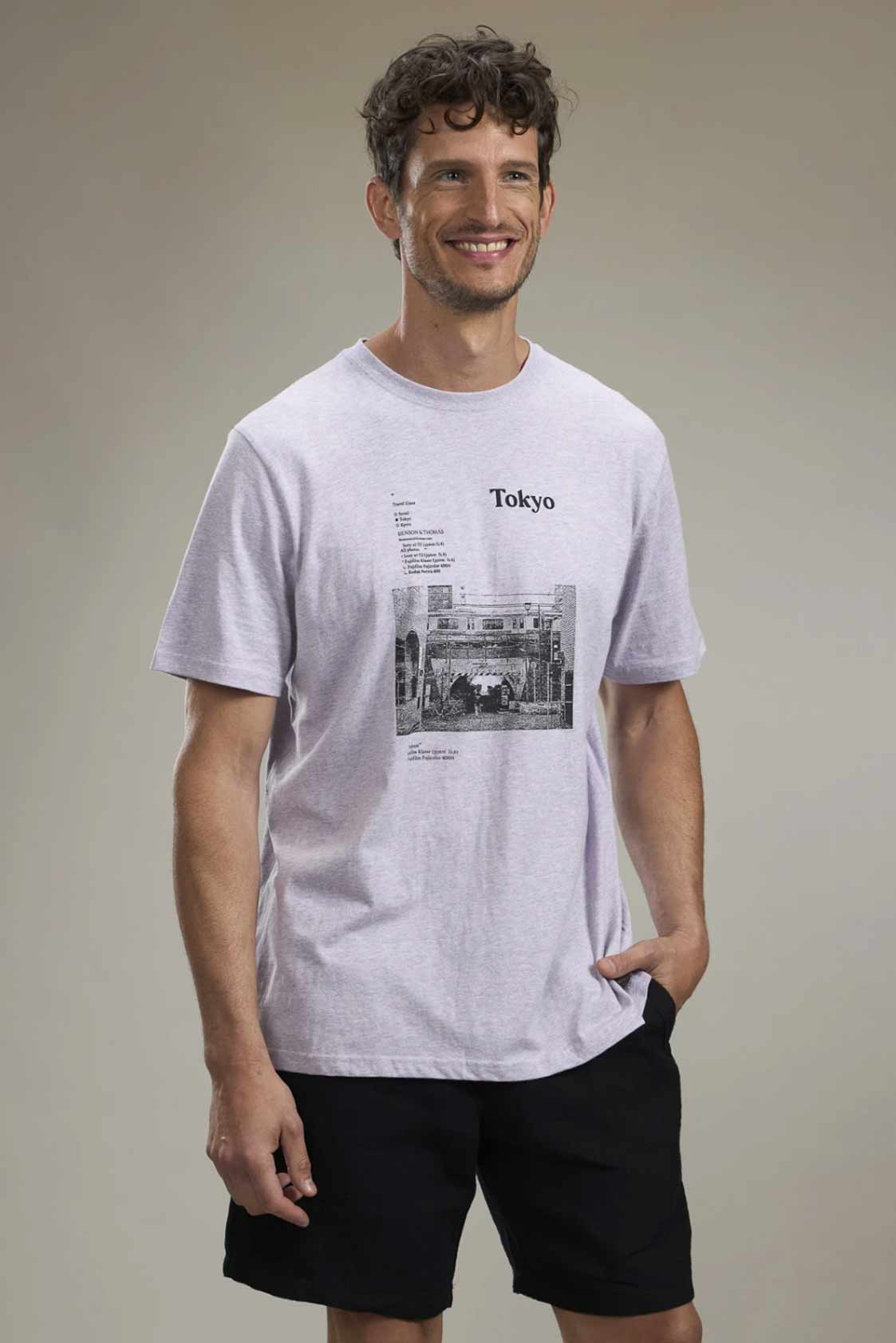 Remera Benson & Thomas Honshu Lila