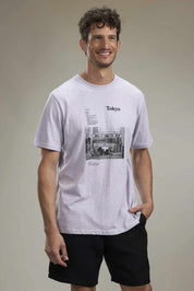 Remera Benson & Thomas Honshu Lila