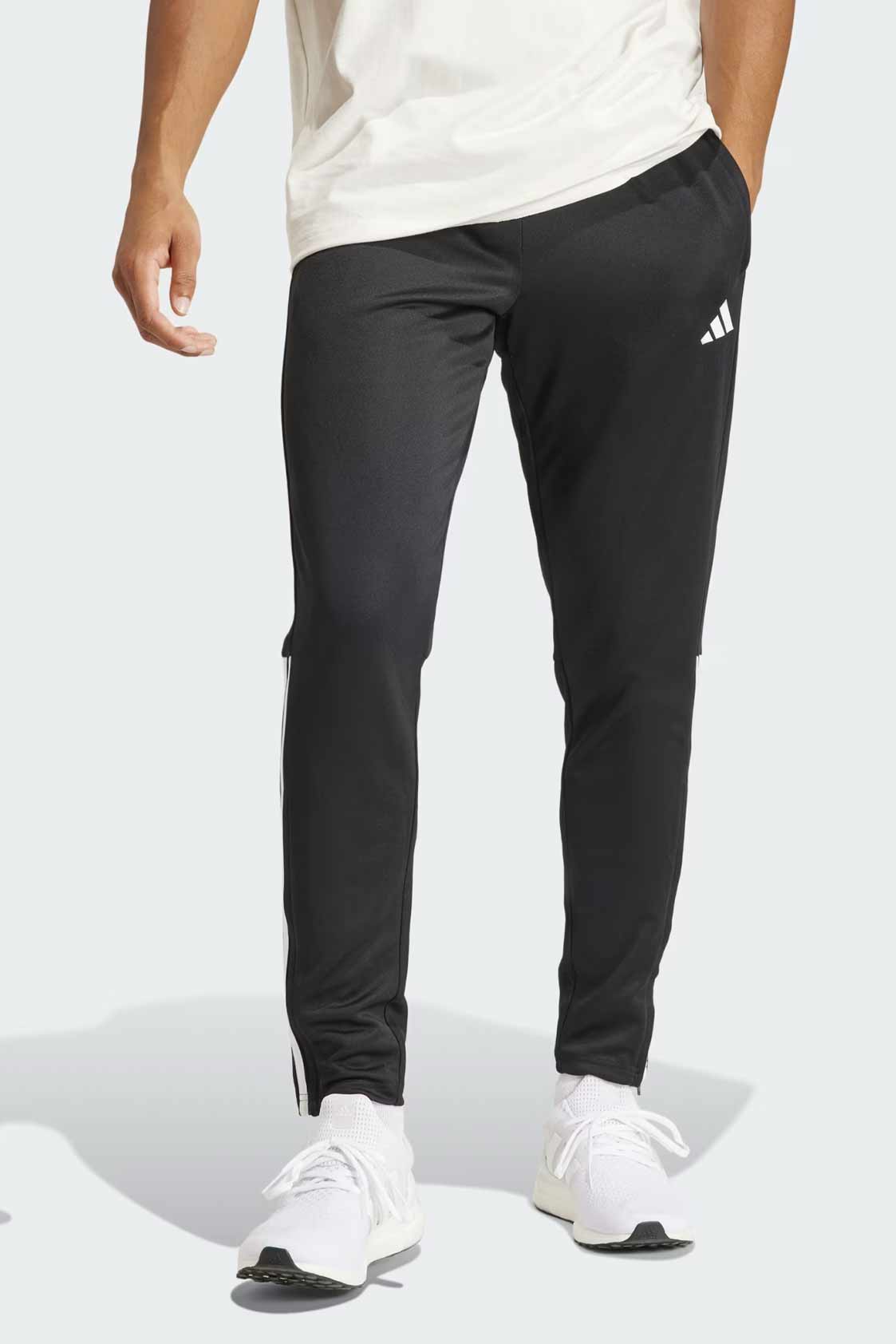 Pantalón Adidas Aeroready Sereno 3 Tiras Pierna Cónica