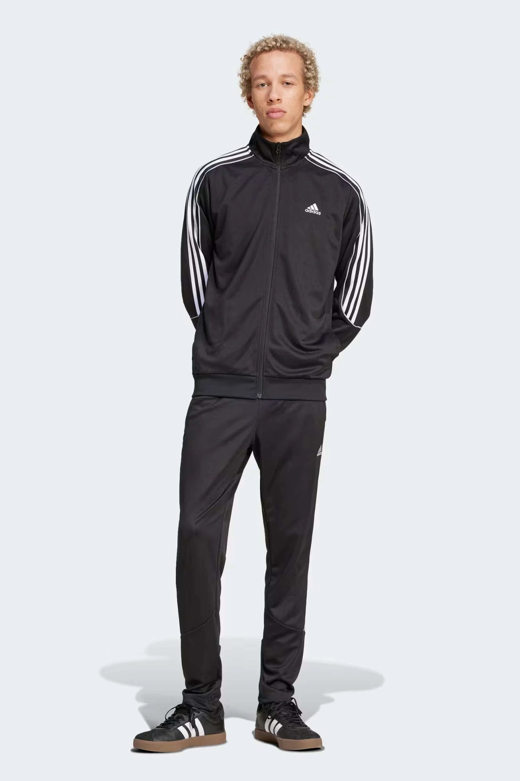 Conjunto Adidas Sportwear 3 Franjas Tejido De Punto Doble