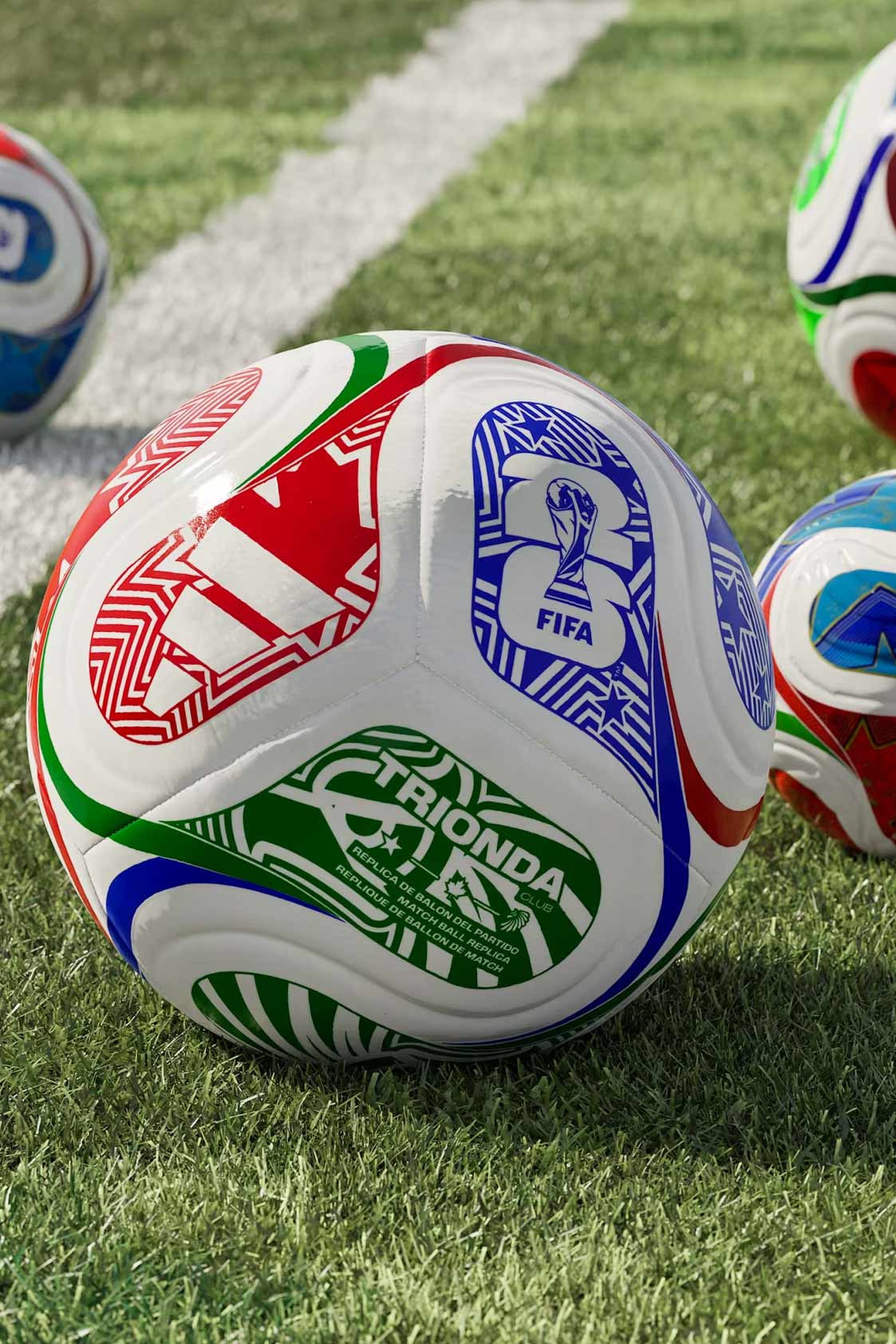 Pelota Trionda Club Copa Mundial FIFA 26™ (Talle 4)