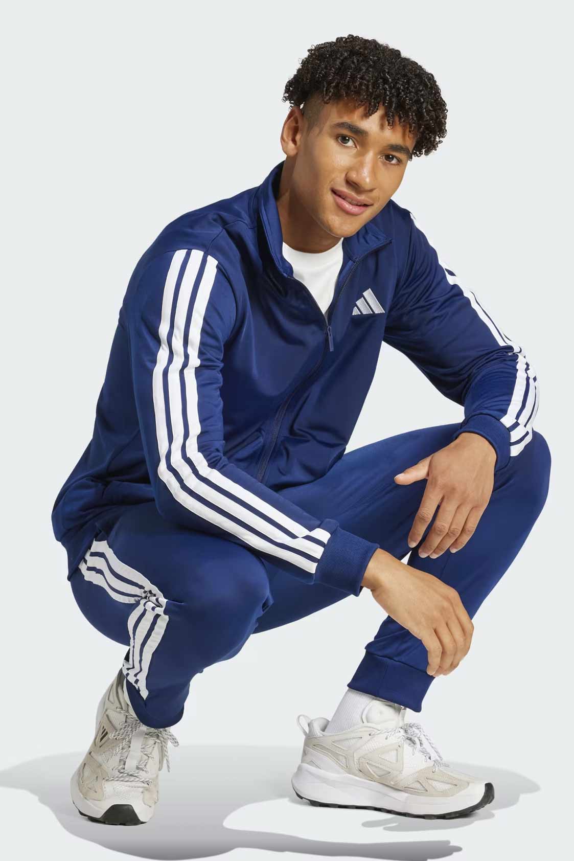 Conjunto Deportivo Adidas Basic 3 Franjas Tricot