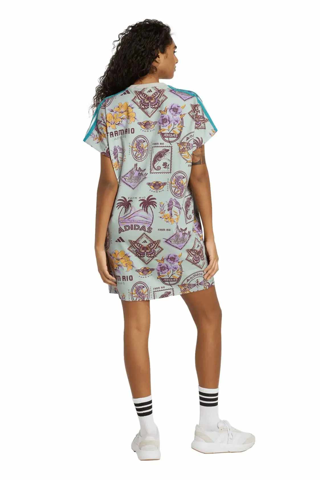 Vestido adidas X FARM Commercial