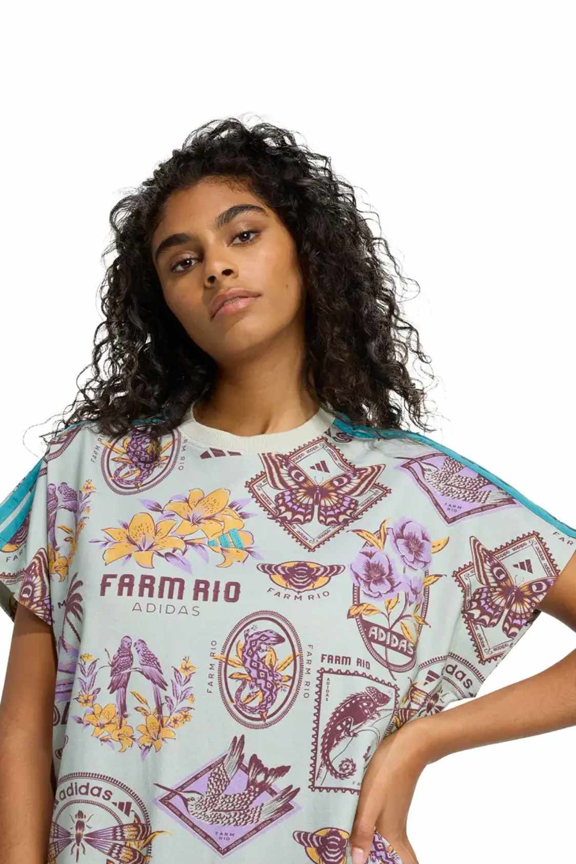 Vestido adidas X FARM Commercial