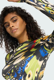 Remera Manga Larga Adidas X Farm Rio