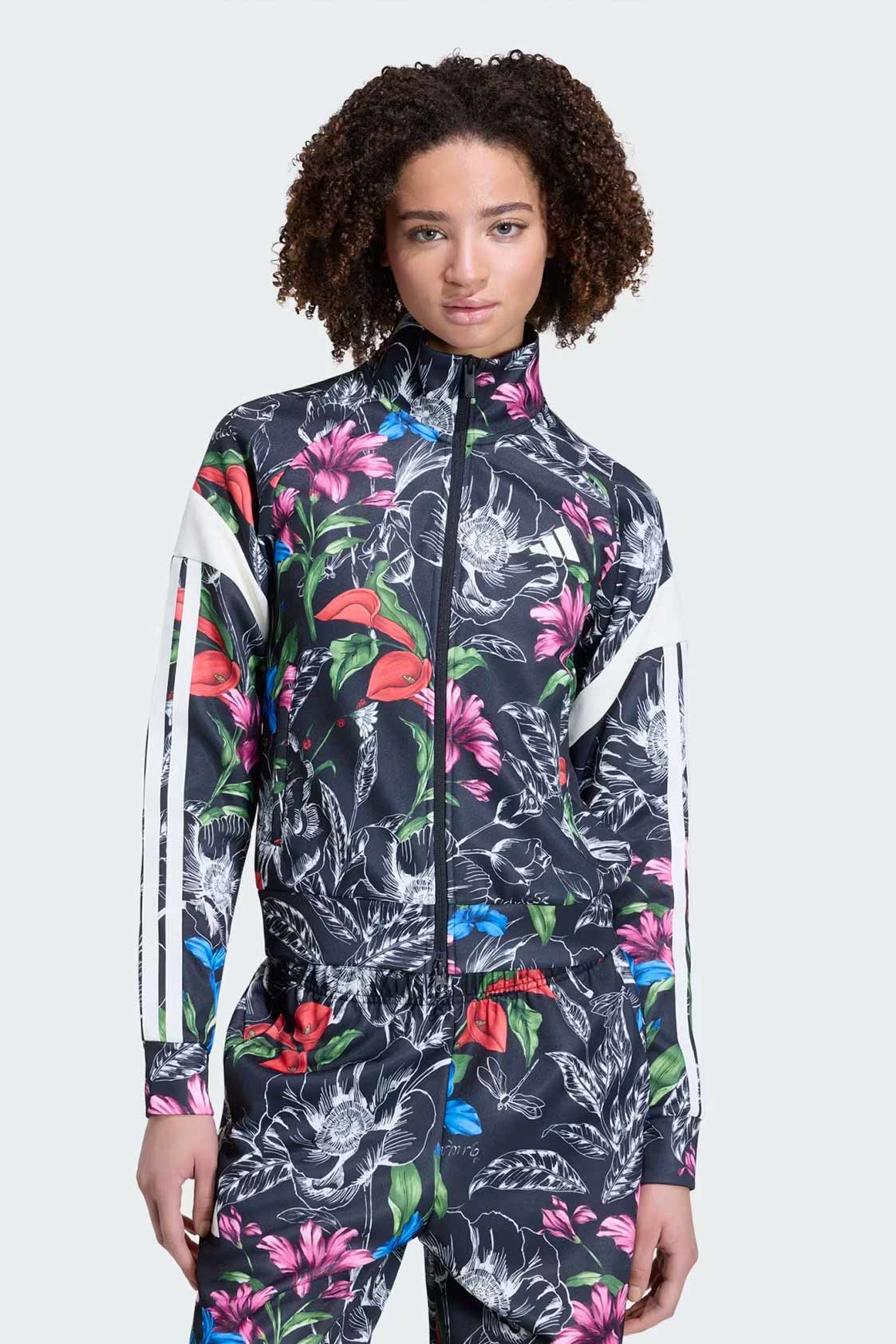 Campera Adidas X Farm Rio House Of Tiro (Negro)