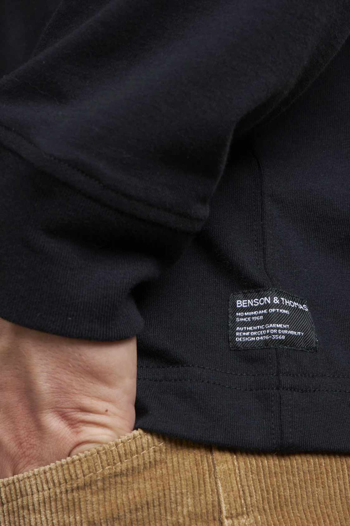 T-Shirt Benson & Thomas Lads - Negro