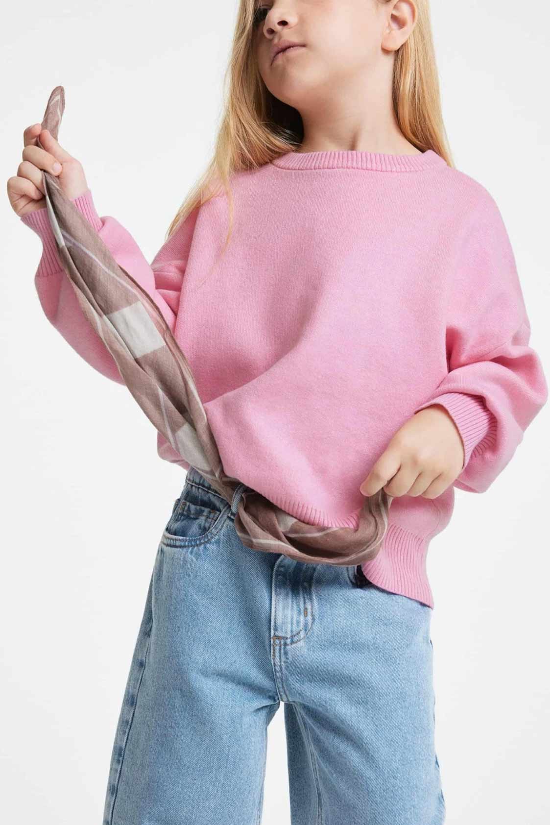 Buzo De Punto Hering - Rosa