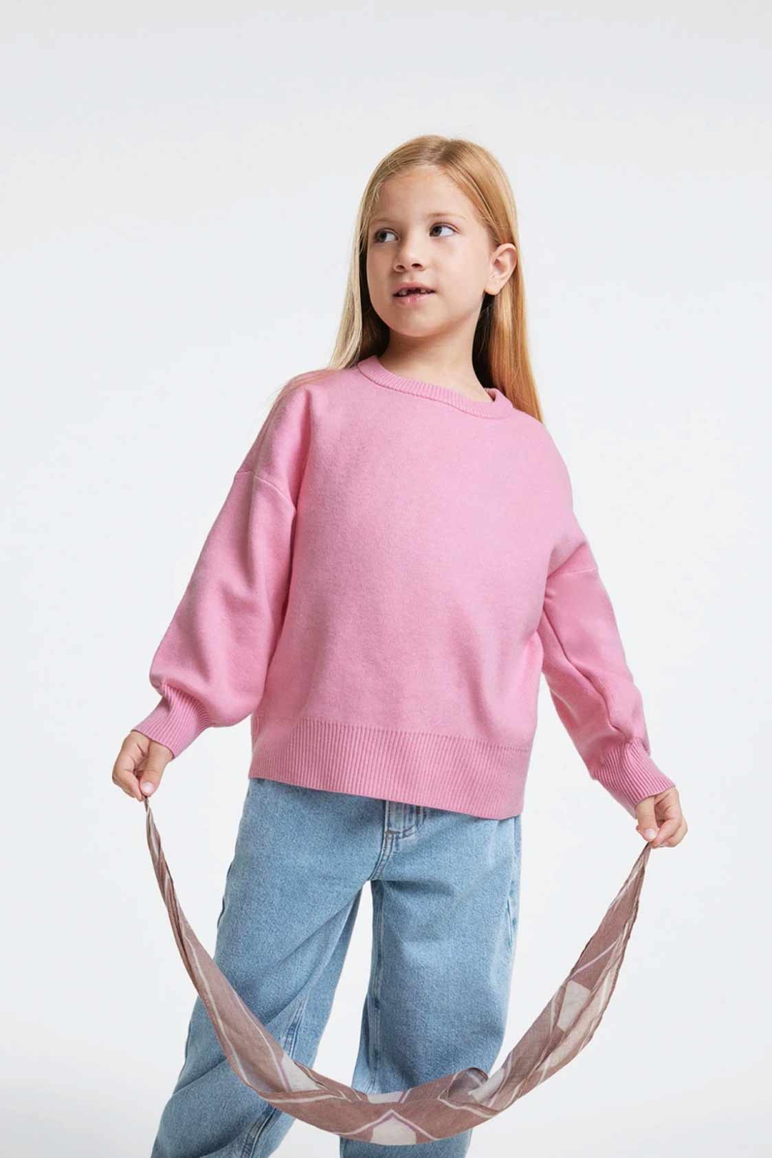Buzo De Punto Hering - Rosa