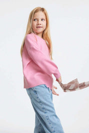 Buzo De Punto Hering - Rosa