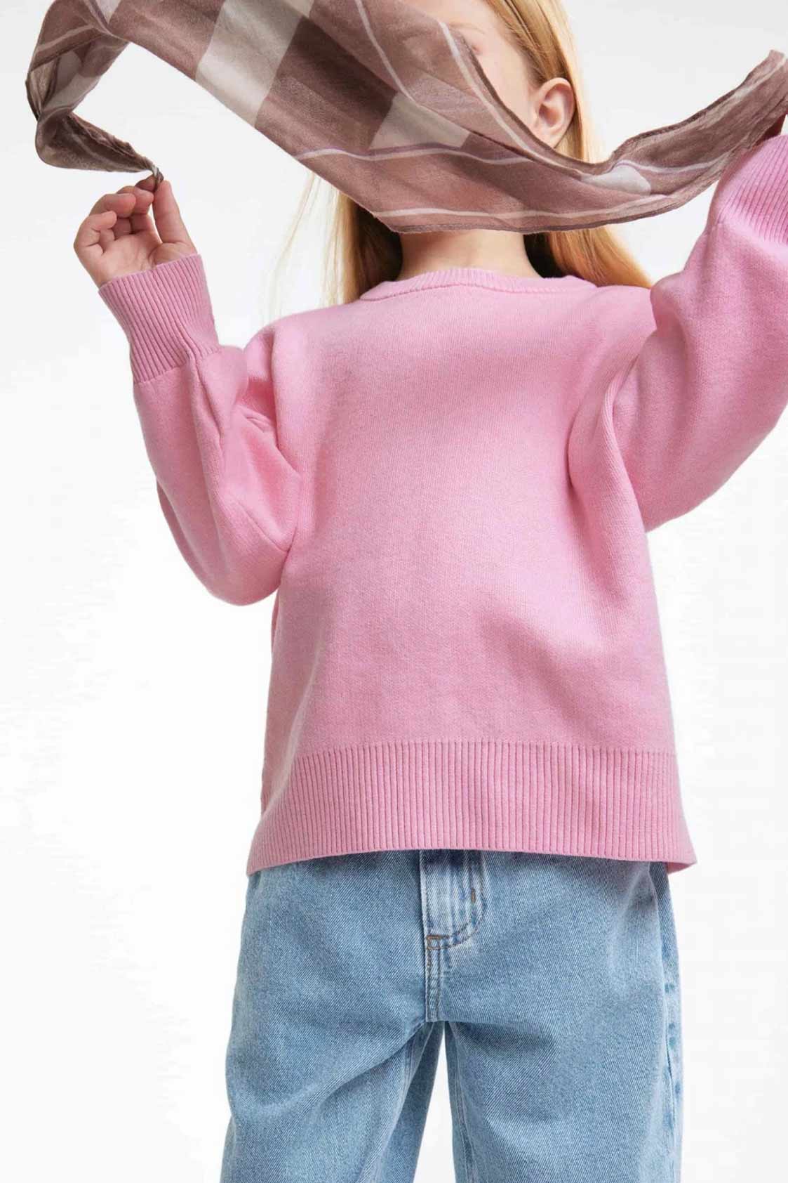 Buzo De Punto Hering - Rosa