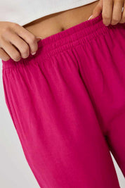 Pantalón Rusty Leora (Fucsia)