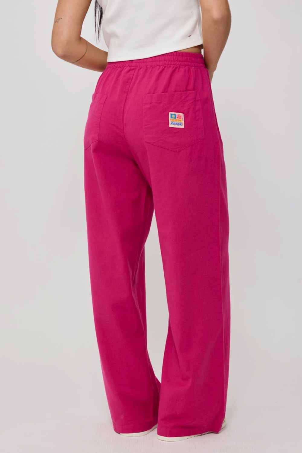Pantalón Rusty Leora (Fucsia)