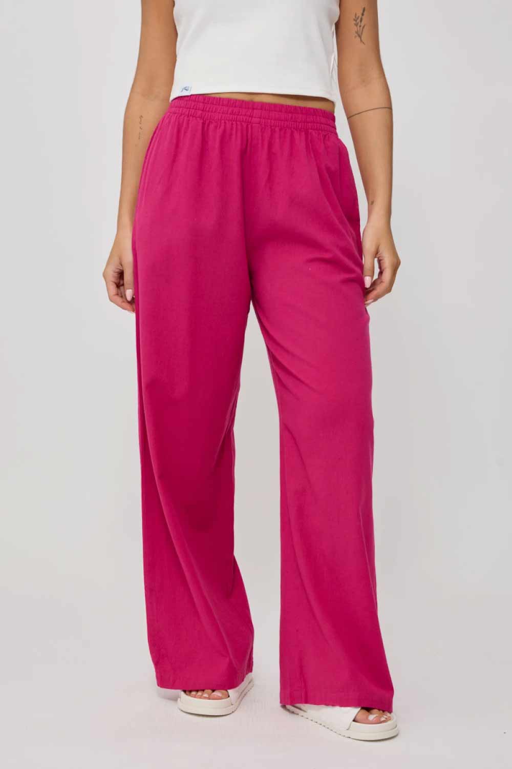 Pantalón Rusty Leora (Fucsia)