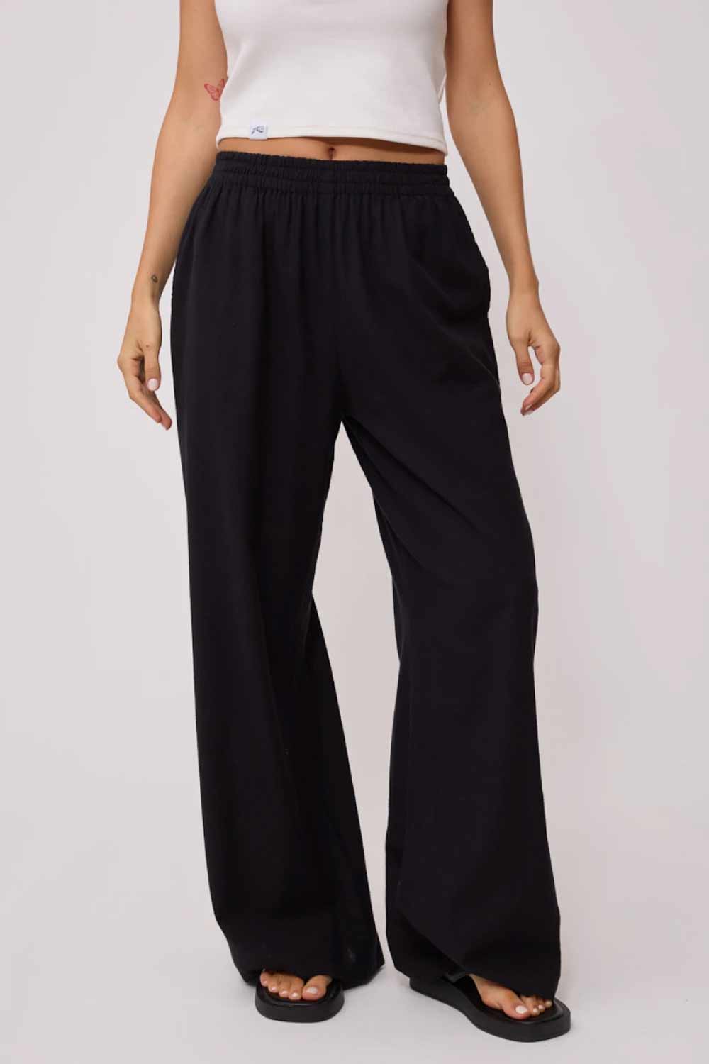 Pantalón Rusty Leora (Negro)