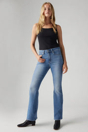 Jean Levi's ® 726 Hi Rise Flare Eternal Mid Mujer