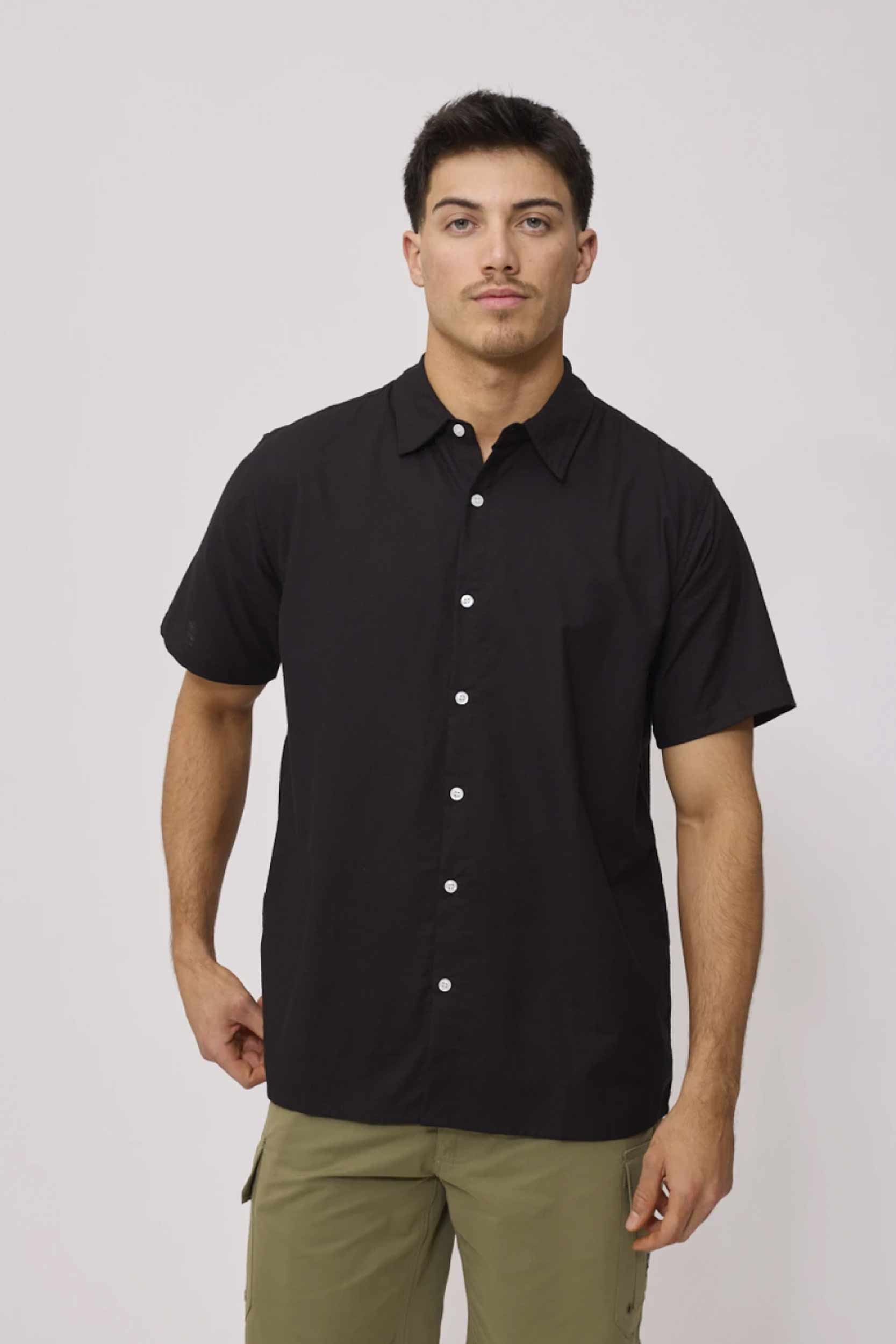 Camisa Rusty Linaz - Negro