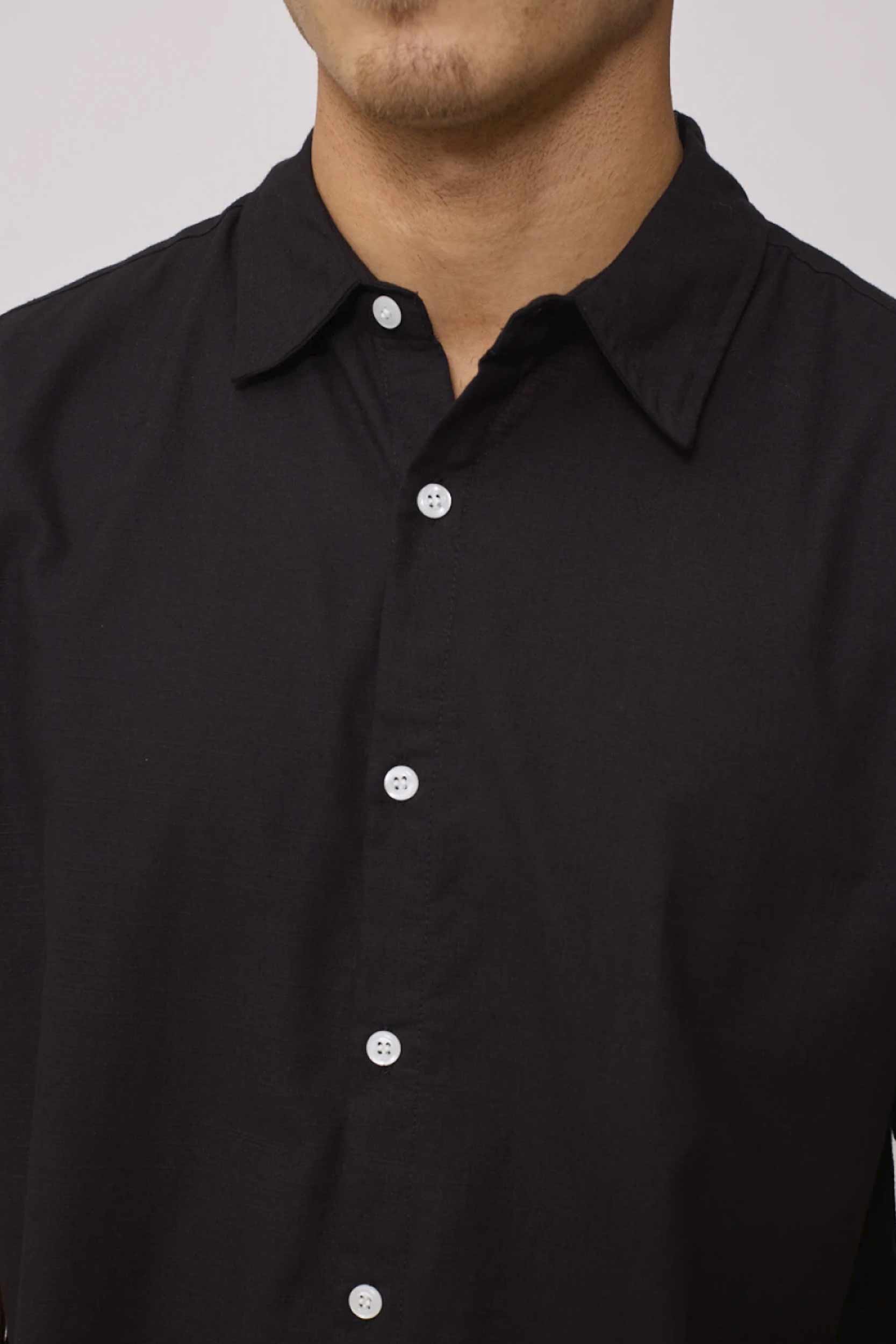 Camisa Rusty Linaz - Negro