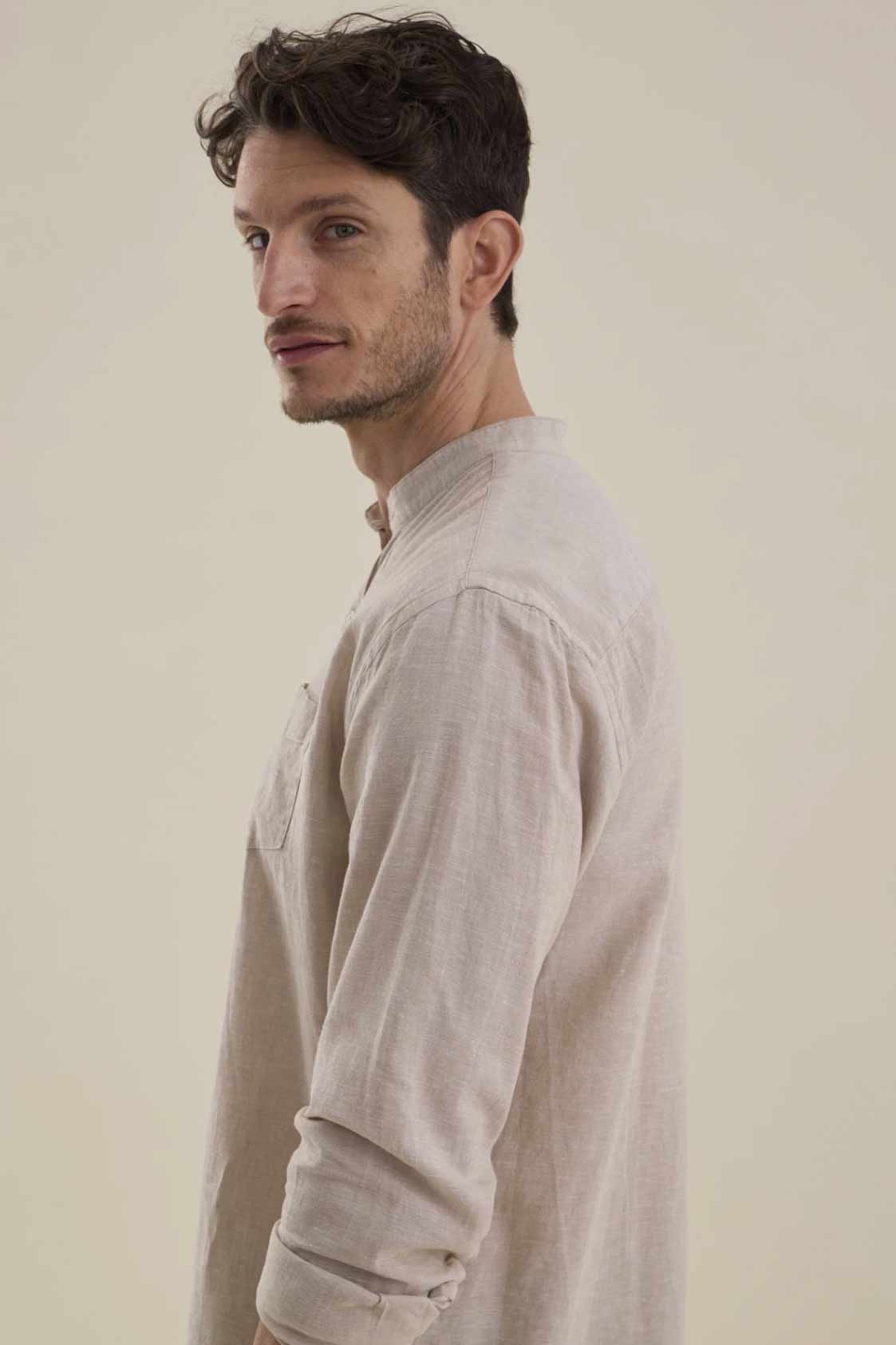 Camisa Benson & Thomas - Logan 5.0 (Beige)