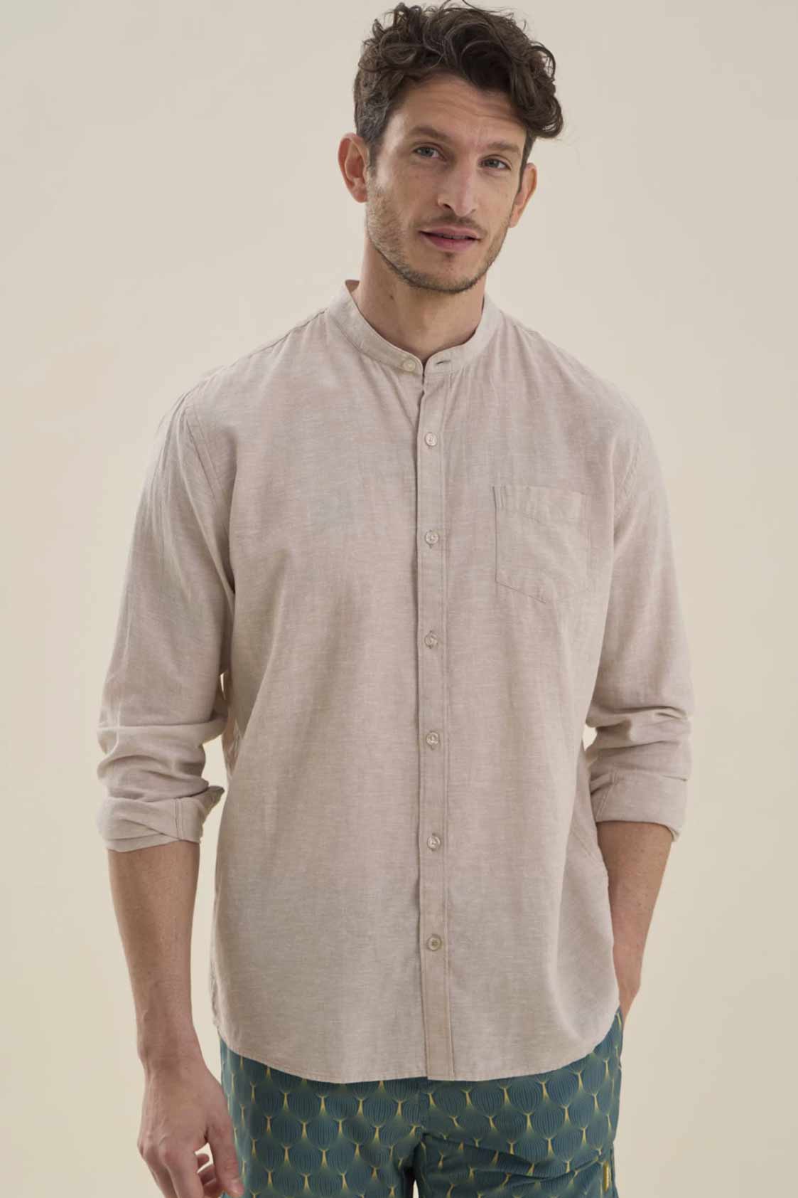 Camisa Benson & Thomas - Logan 5.0 (Beige)