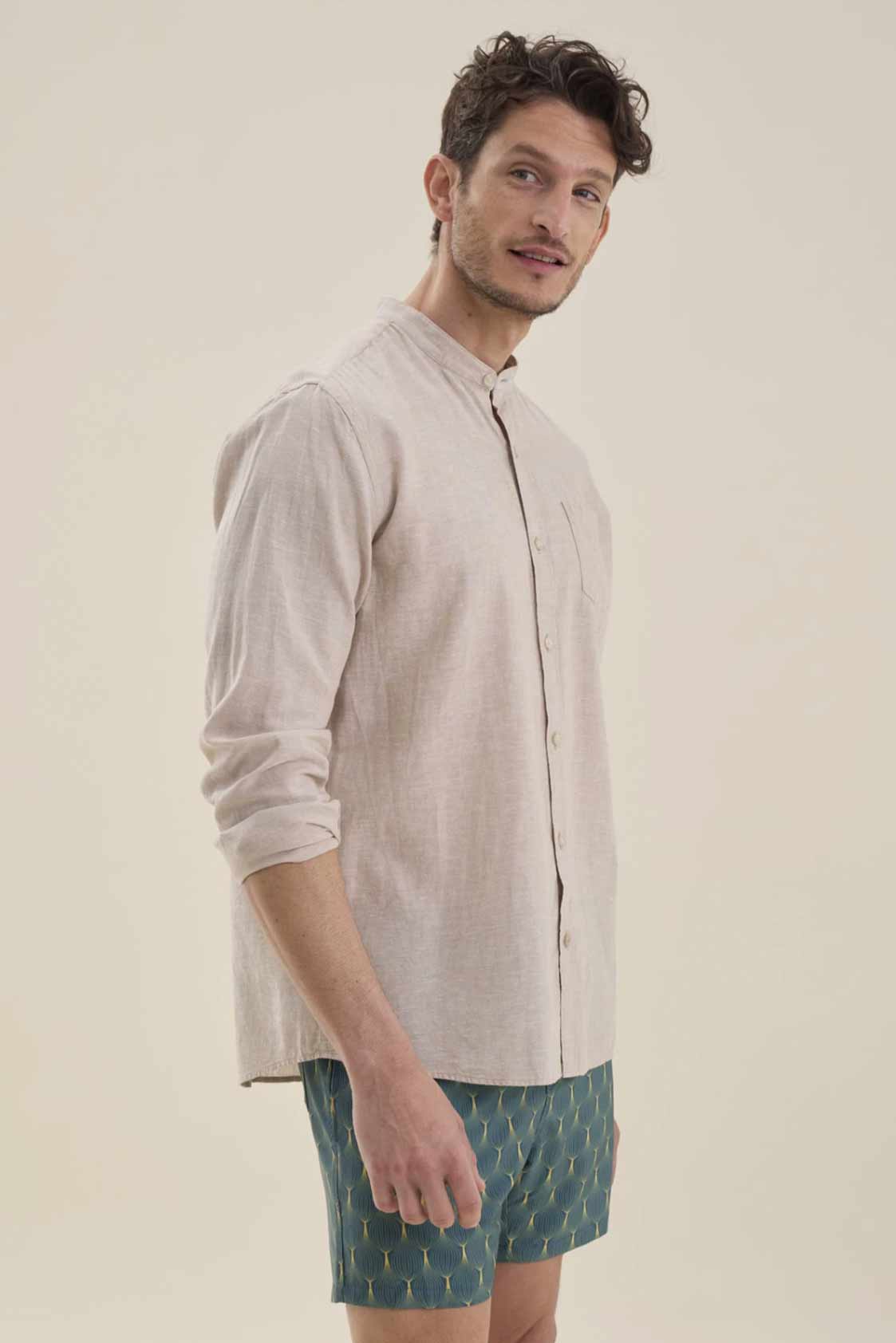 Camisa Benson & Thomas - Logan 5.0 (Beige)