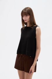 Musculosa Hiva Indian - Negro