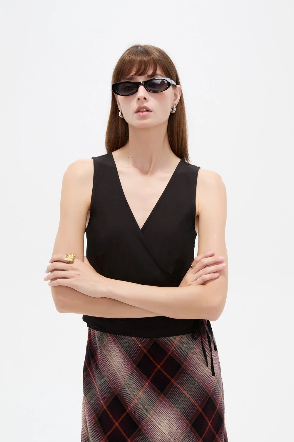 Musculosa Tariat Indian - Negro