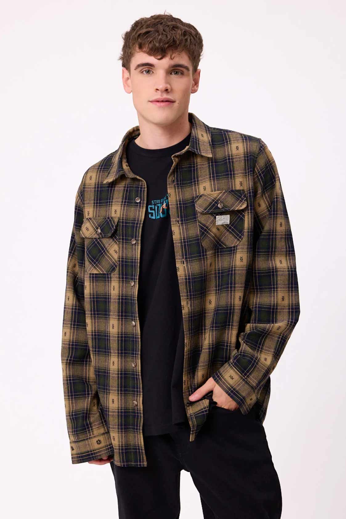 Camisa Rusty Neville- Petroleo