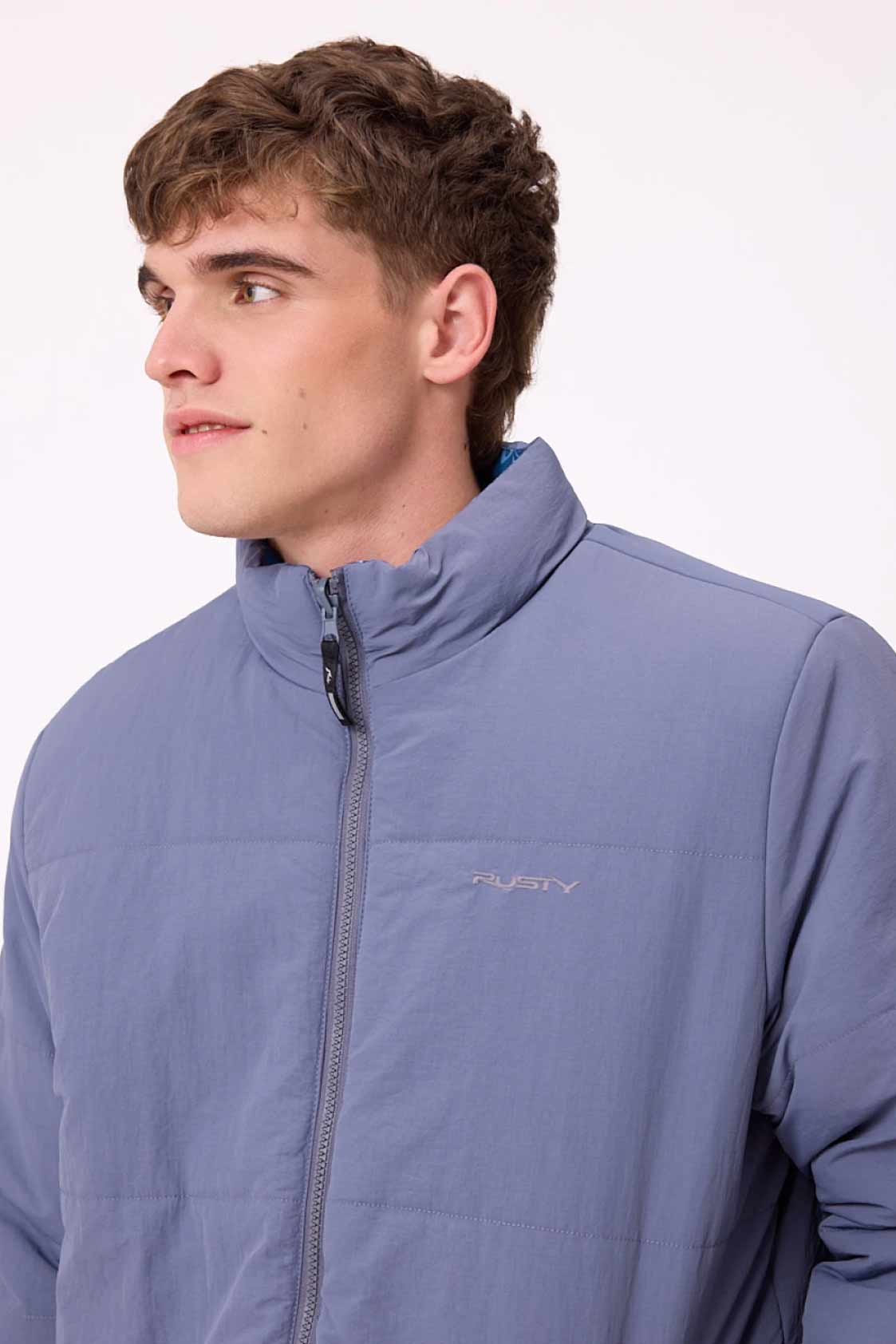 Campera Ordal Rusty - Gris Claro