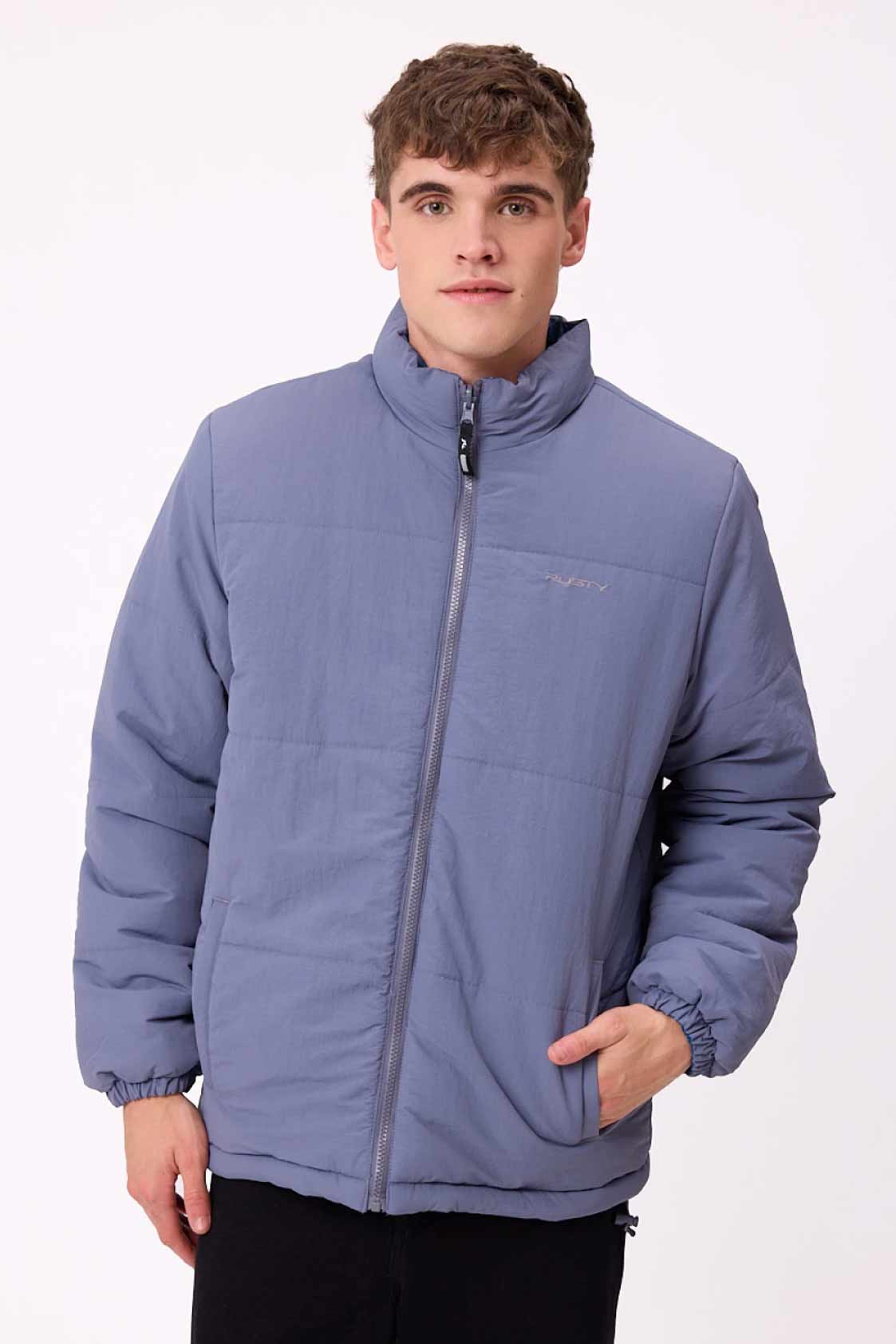 Campera Ordal Rusty - Gris Claro