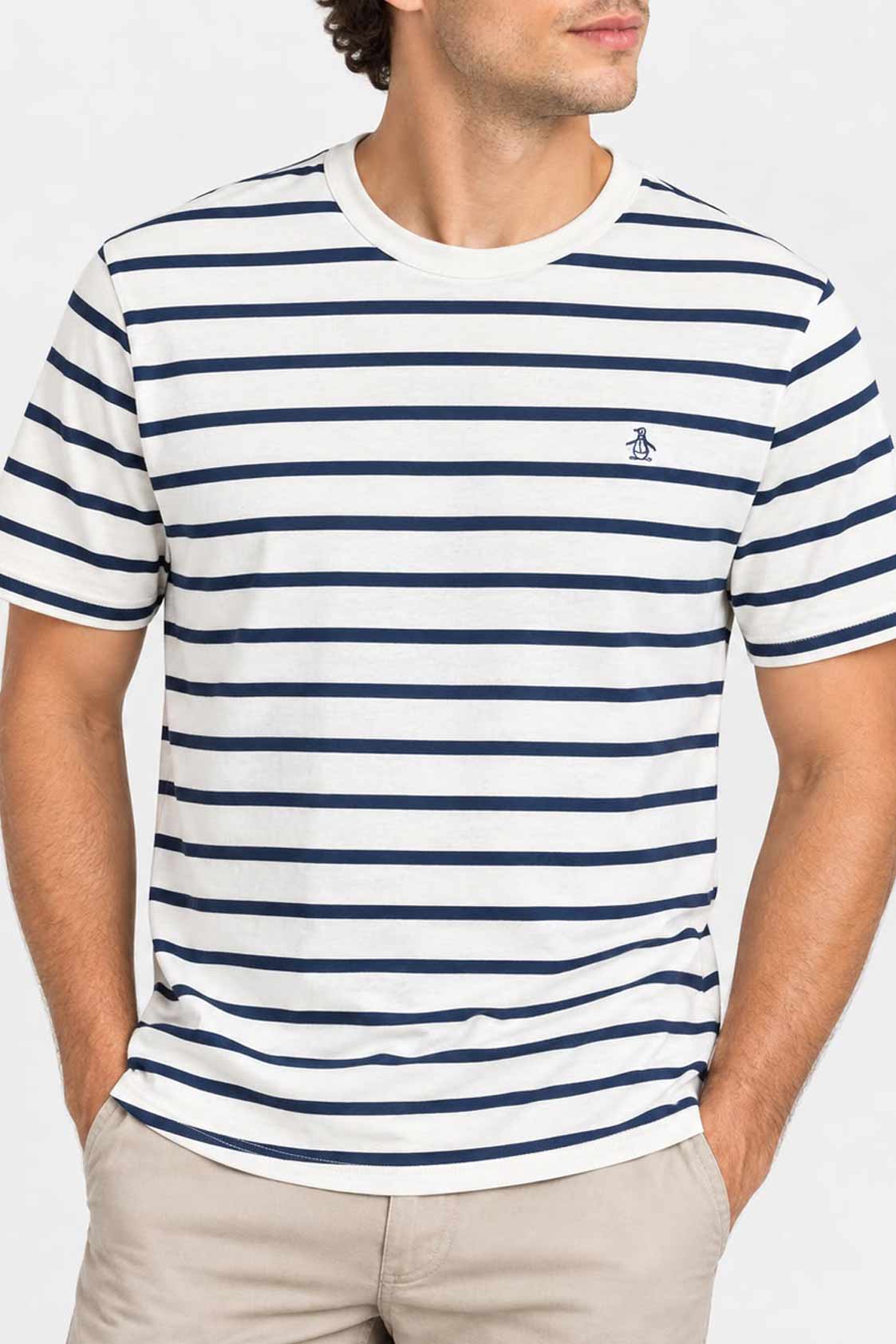 Remera Penguin Rayada