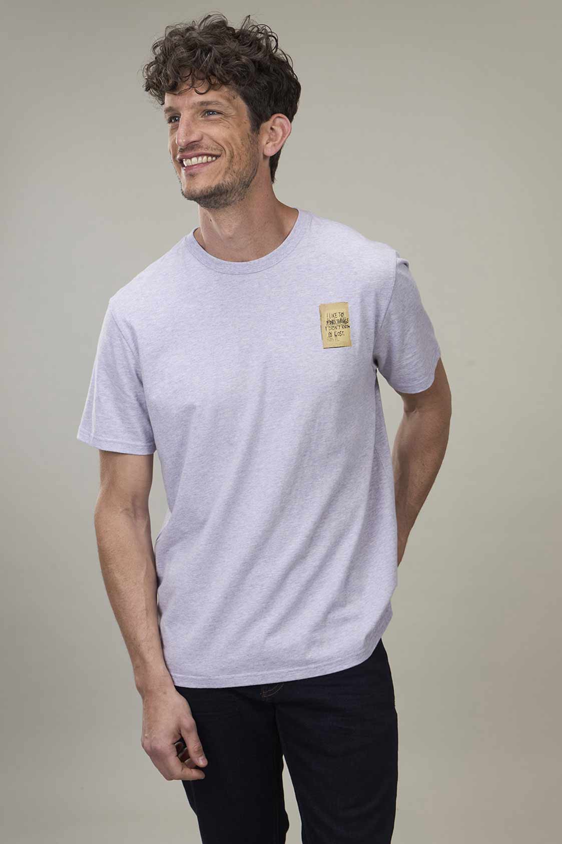 Remera Benson & Thomas Pop (Lila Melange)