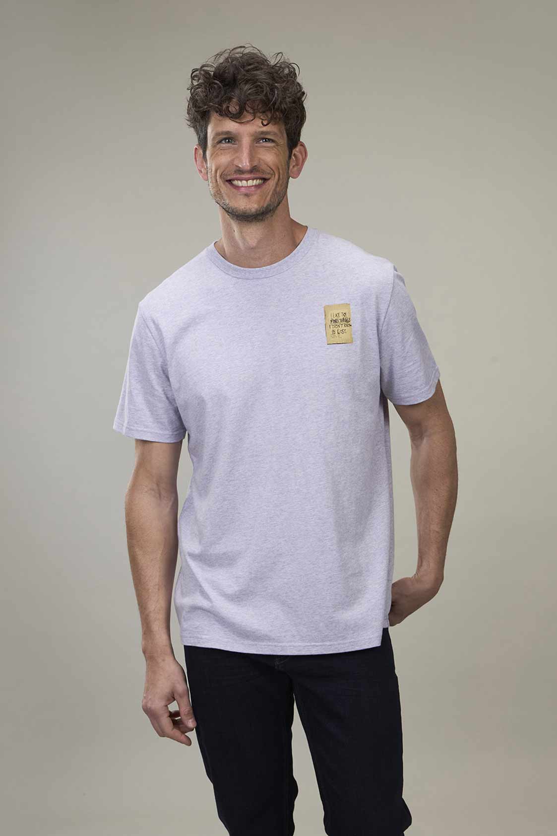 Remera Benson & Thomas Pop (Lila Melange)