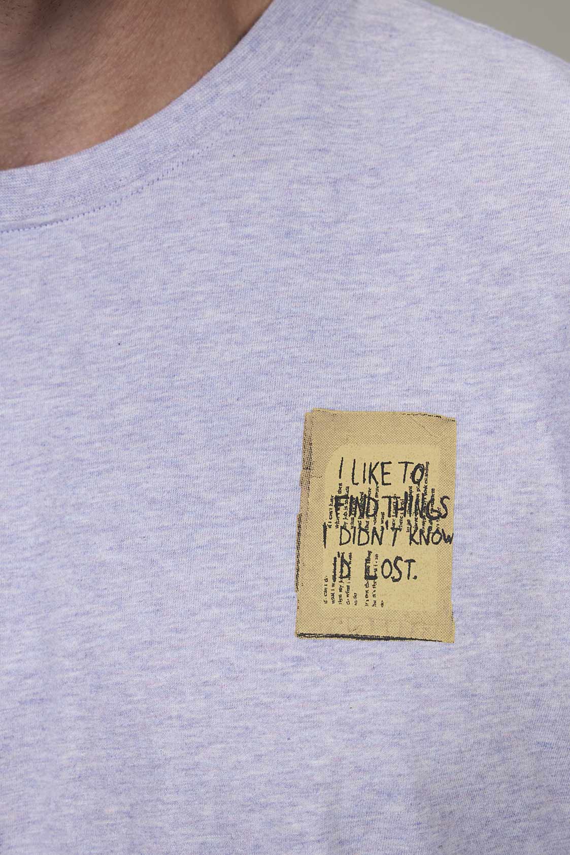 Remera Benson & Thomas Pop (Lila Melange)