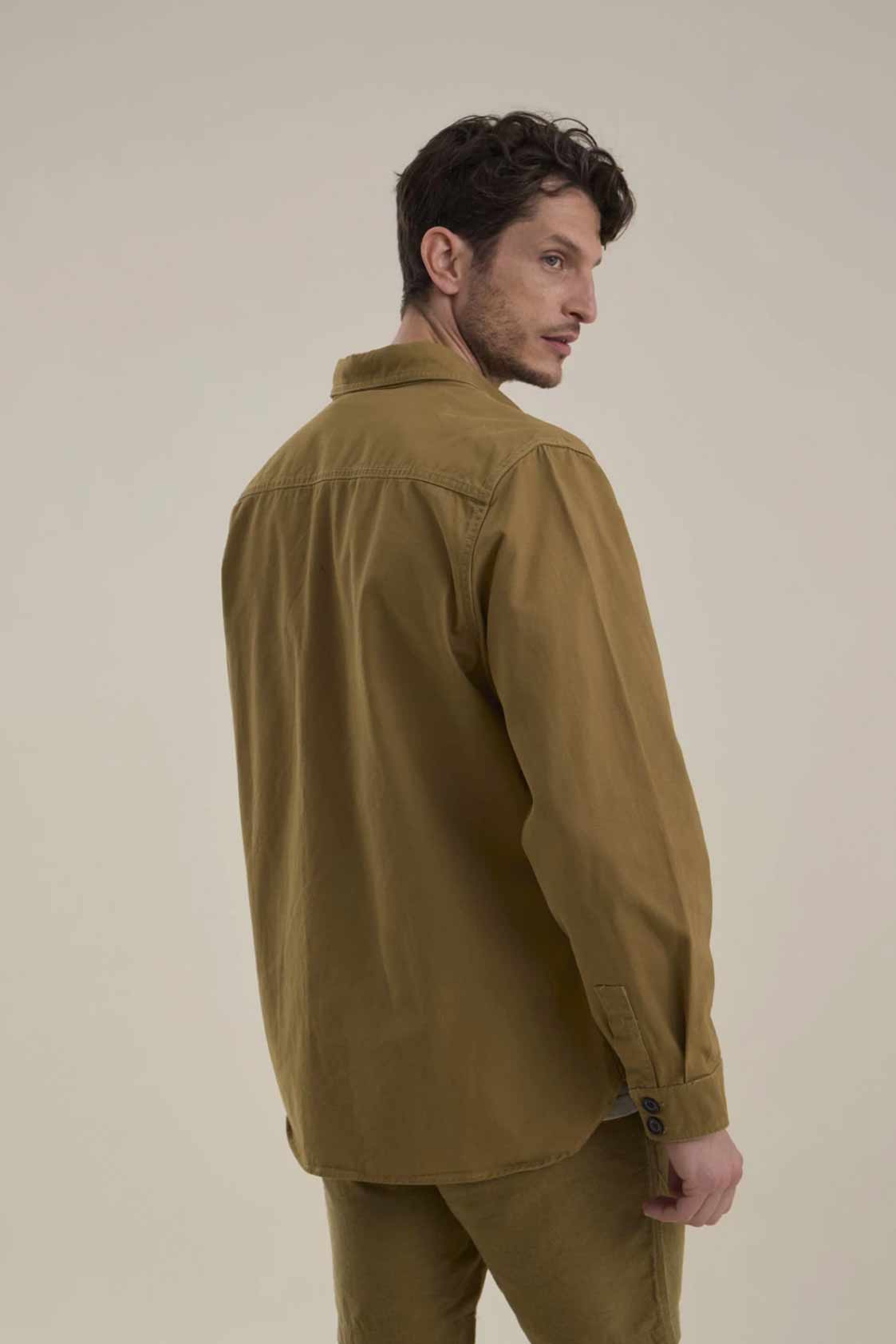 Overshirt Benson & Thomas Praga - Moss Green