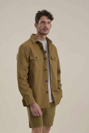 Overshirt Benson & Thomas Praga - Moss Green