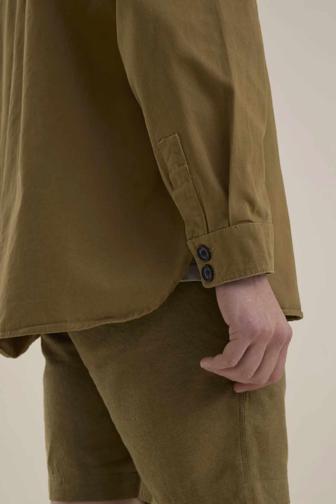 Overshirt Benson & Thomas Praga - Moss Green