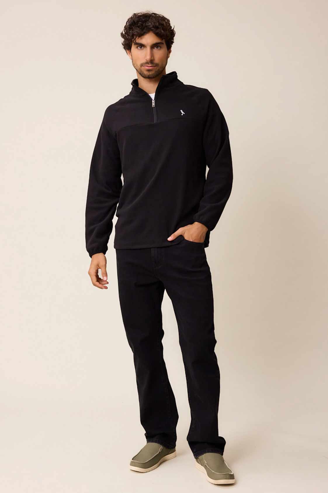 Sweater Ranim Polanco - Negro