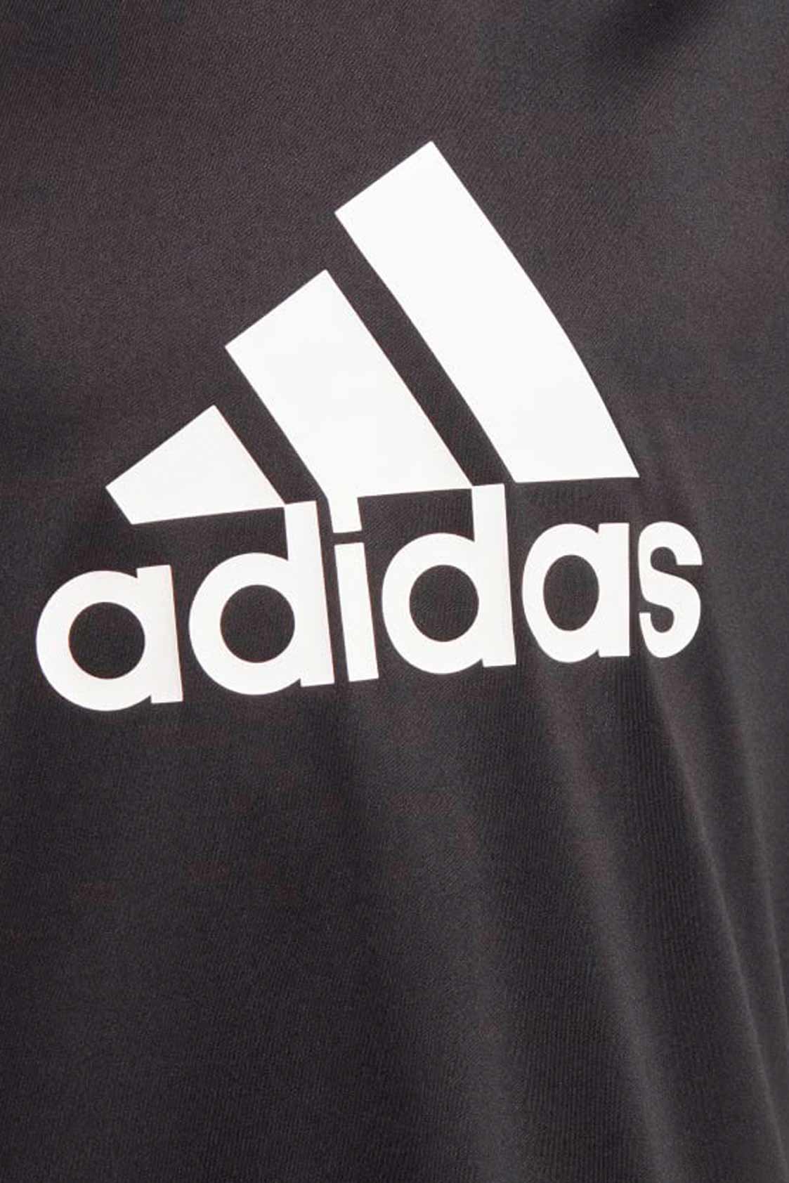 Remera Adidas Infantil - Logo Grande (Negro)
