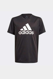 Remera Adidas Infantil - Logo Grande (Negro)