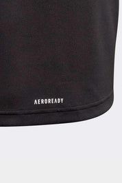 Remera Adidas Infantil - Logo Grande (Negro)