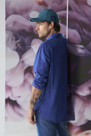 Camisa Benson & Thomas – Lino – Savannah 5.0 (Blue)