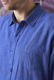 Camisa Benson & Thomas – Lino – Savannah 5.0 (Blue)