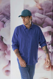 Camisa Benson & Thomas – Lino – Savannah 5.0 (Blue)