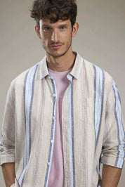 Camisa Benson & Thomas – Lino – Savannah 5.0 (Multicolor)